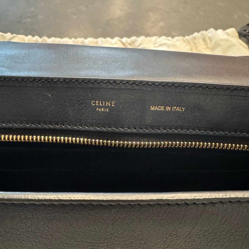 Celine Python Trapeze Bag with shoulder strap - image 10